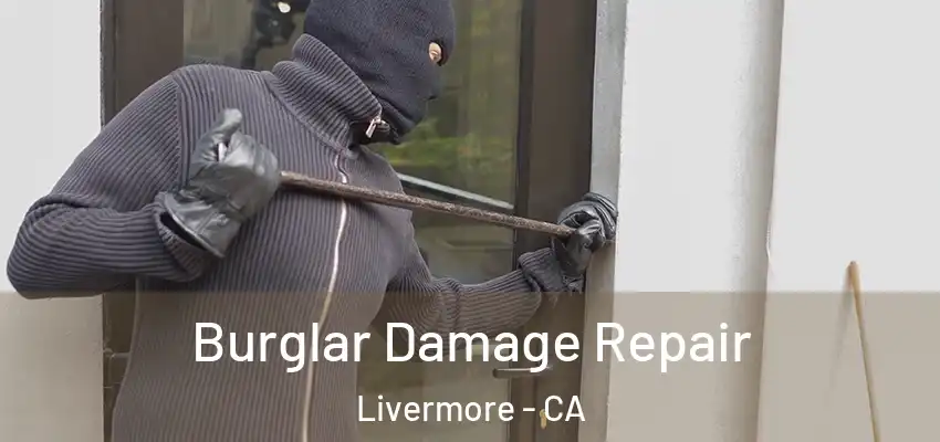 Burglar Damage Repair Livermore - CA