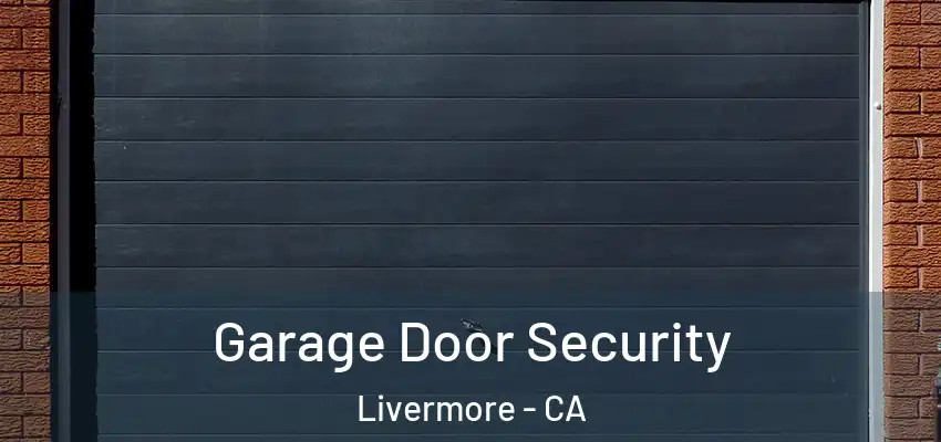 Garage Door Security Livermore - CA